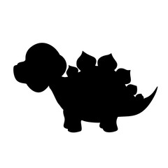 dinosaur silhouette