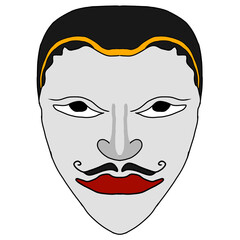 mask, culture, traditional, dance, indonesia, face, background, art, topeng, java, performance, people, indonesian, tradition, design, asia, decoration, tari, dancer, wayang, classic, javanese, black,