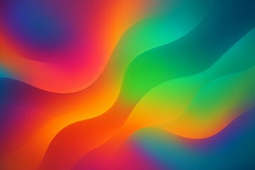 abstract colorful background with waves