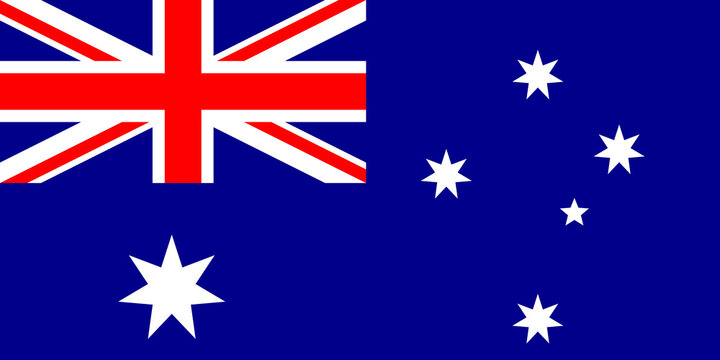 Flag of Australia &ndash; High Resolution PNG with Transparent Background