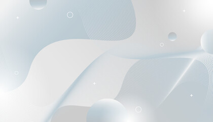 Abstract Light Blue Wave Background vector illustration design. Vector illustration design for presentation, banner, cover, web, card, poster, wallpaper