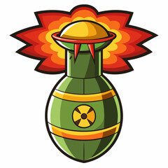 vector illustration of a burning candle