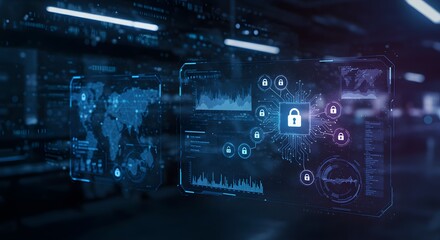 A high-tech AI cyber defense platform that leverages real-time monitoring to proactively detect and neutralize digital threats