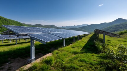 Fototapeta premium Development, production and use of environmentally friendly technologies