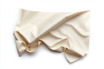 Fototapeta premium Beige Fabric Texture Background