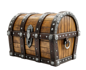 Antique wooden chest