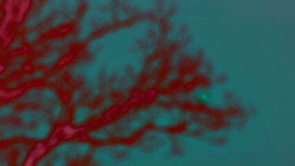 Abstract background of trees falling leaves in the morning of April new day gradient green red soft blur. It is a true beauty of nature. Tree, sky, nature, blue, forest, winter, branch, wood, spring, 