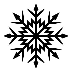 Snowflake Silhouette