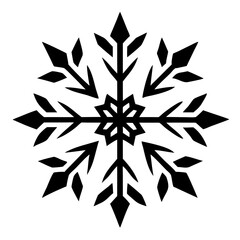 Snowflake Silhouette