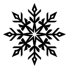 Snowflake Silhouette