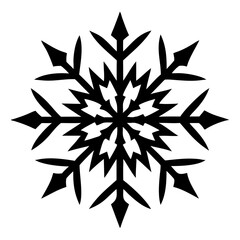 Snowflake Silhouette