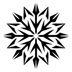 Snowflake Silhouette