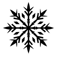 Snowflake Silhouette