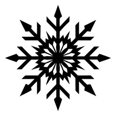 Snowflake Silhouette