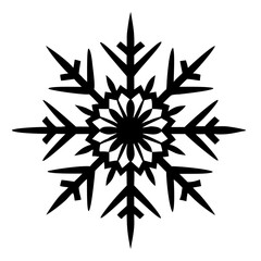 Snowflake Silhouette