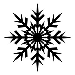 Snowflake Silhouette
