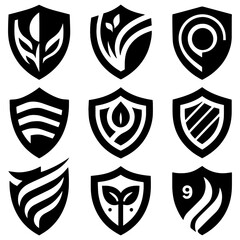 Obraz premium Legacy crest arc shield for eternal heart glow