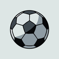 Fototapeta premium black soccer ball