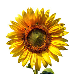 Fototapeta premium Bright Yellow Sunflower Image