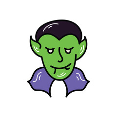 Vimpair icon islote white background vector stock illustration