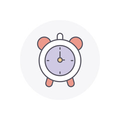 CLOCK vector icon stock illustration