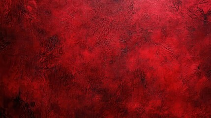 Red background illustration showing an artistic abstract red and black grunge texture