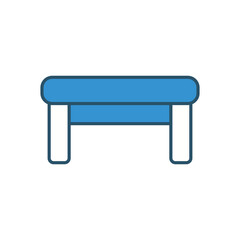 TABLE vector icon stock illustration