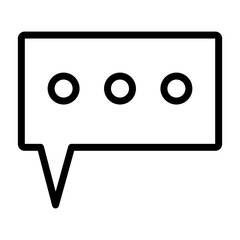 Bubble Mailer Vector Line Icon Design