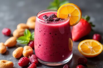 Goji Berry and Fruit Smoothie