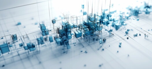 Data analysis. Business elements. Technology background, data science, abstract background. Information sorting in the new age of data visualization. visual management concept. Hand edited AI.