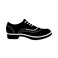 brogues icon, brogues line art - simple line art of brogues, perfect for brogues logos and icons