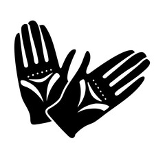 driving gloves icon, driving gloves line art - simple line art of driving gloves, perfect for driving gloves logos and icons