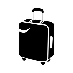suitcase icon, suitcase line art - simple line art of suitcase, perfect for suitcase logos and icons