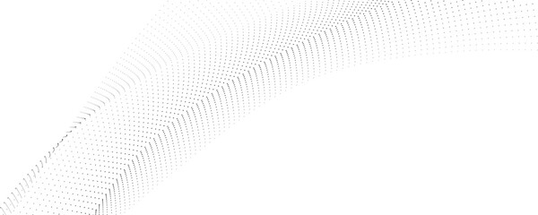 abstract dotted wave background vector illustration