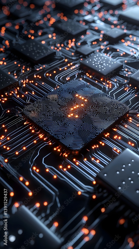 Poster visualization of llm scalability with dynamic machine learning nodes expanding across a data network