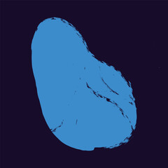 vibrant vector textured shapes featuring colourful abstract and fluid organic forms. Includes pastel brush cutouts and ink stains perfect for social media highlights