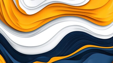 Abstract background with blue white and yellow