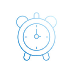 CLOCK vector icon stock illustration
