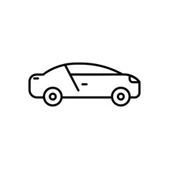 CAR vector icon stock illustration