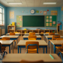 校舎内にある教室のイメージ画像