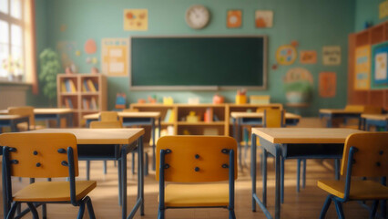 校舎内にある教室のイメージ画像