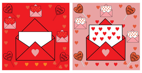 Blank color gift cards with bow for sale day, bonus card, certificate, top view. Marketing promotion sales concept. Business cards black, red, yellow on white background