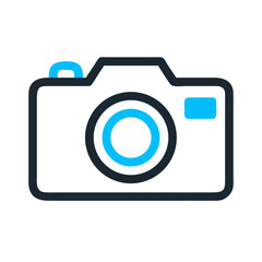 Camera Icon Representing Photography or Capture Icon Design