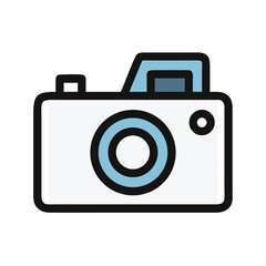 Camera Icon Representing Photography or Capture Icon Design