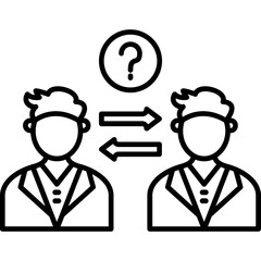 Conflict Mediation Icon