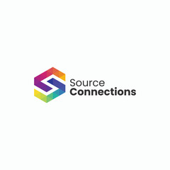 Source Connections Gradient Colorful Logo