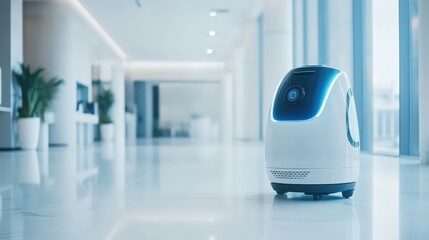 Robotic device in an office