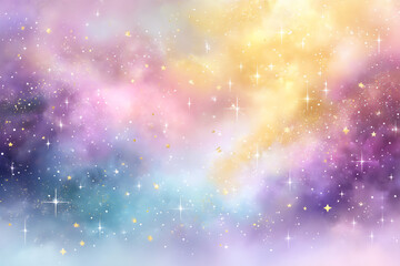 Fototapeta premium pastel starry background,