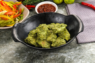 Indian cuisine - Mint chicken tikka