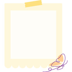 Obraz premium Cute Paper Planner